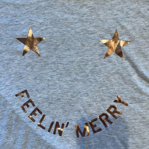 Pink VS Feelin’ Merry Cropped Top - Picture 2 of 5